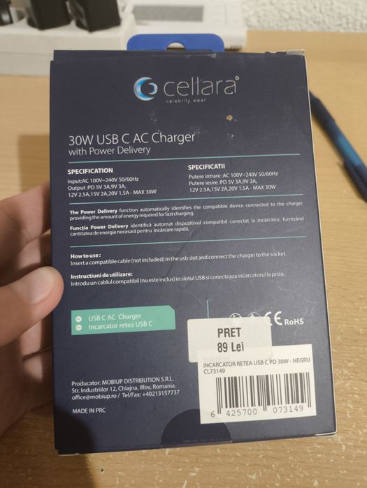 Incarcator fast charging