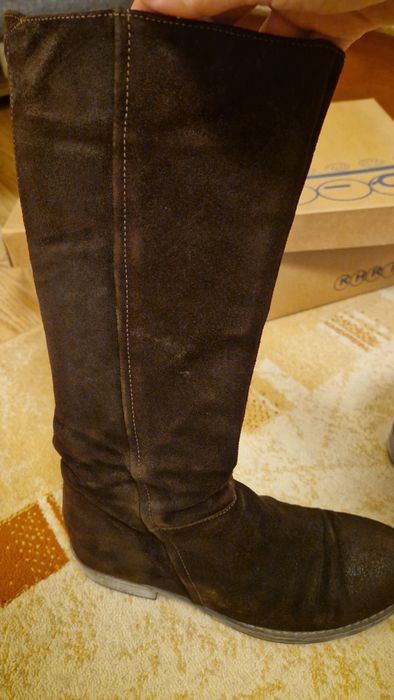 Кафяви Кожени Ботуши