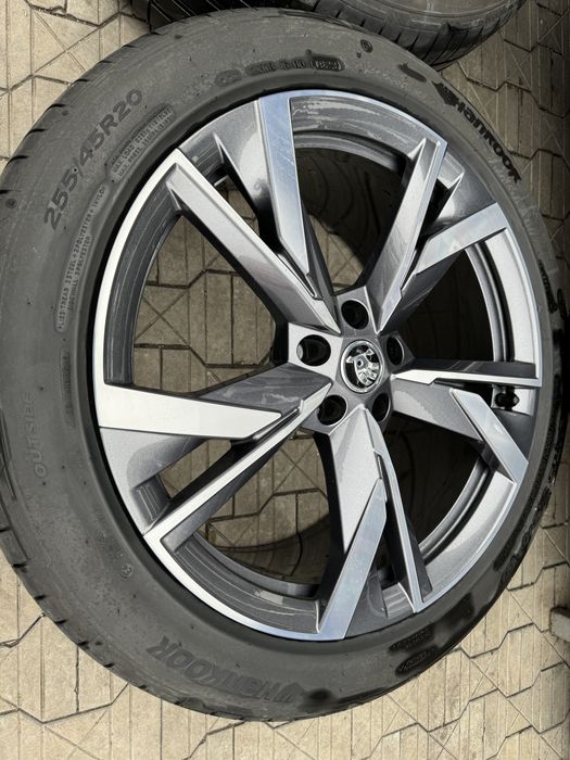 Jante Originale Skoda ENYAQ R20 echipate vara noi doua latimi