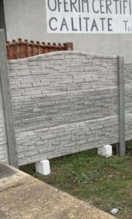 Gard beton placi