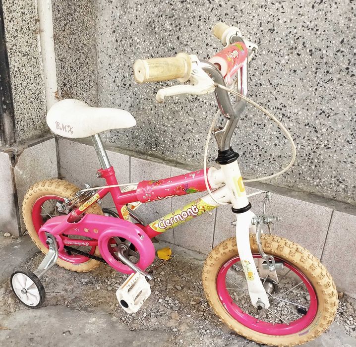 Детско колело BMX Clermont 12 " + колелца