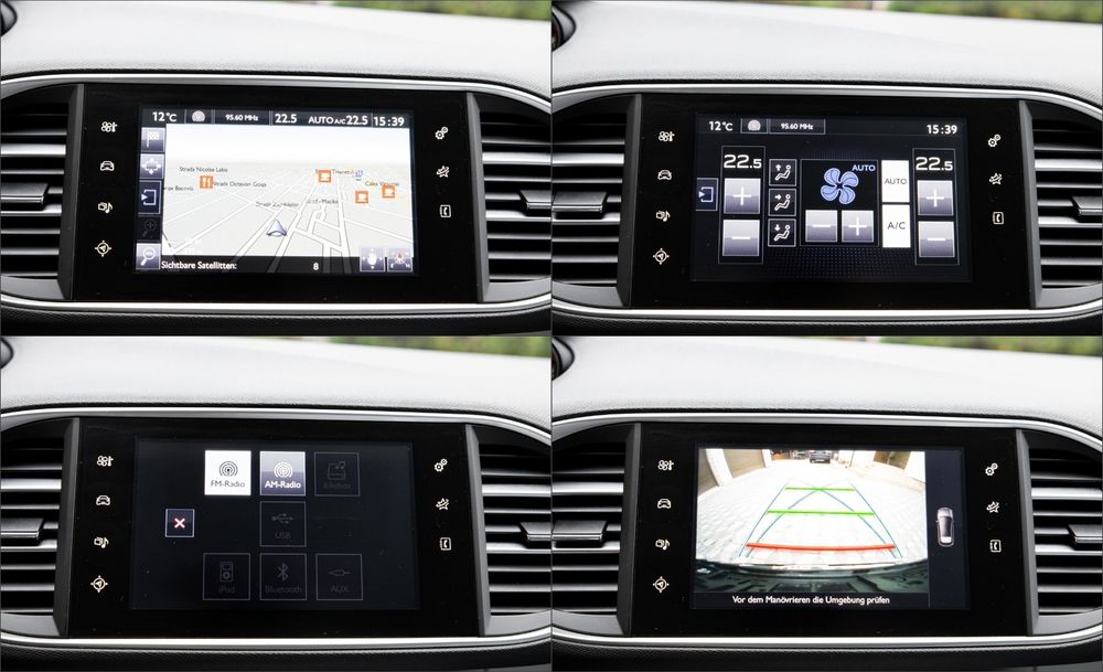Peugeot308~Navigație~Senzori parcare~Cameră masalier~Interior deosebit