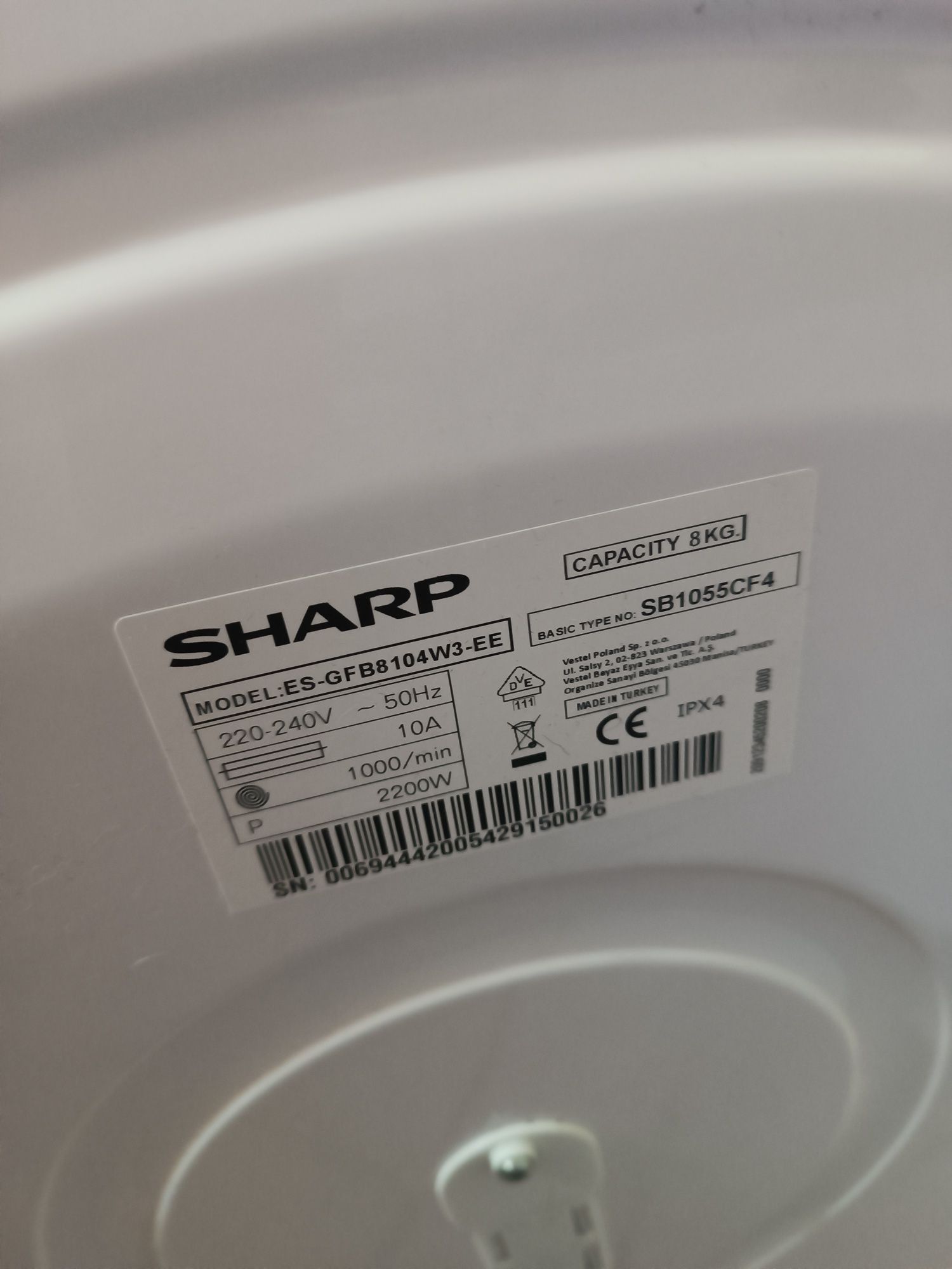 Перална Машина SHARP