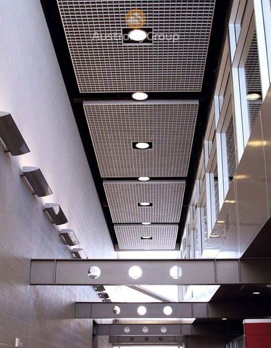 грилято рейчни потолок Armstrong kletka patalok 10