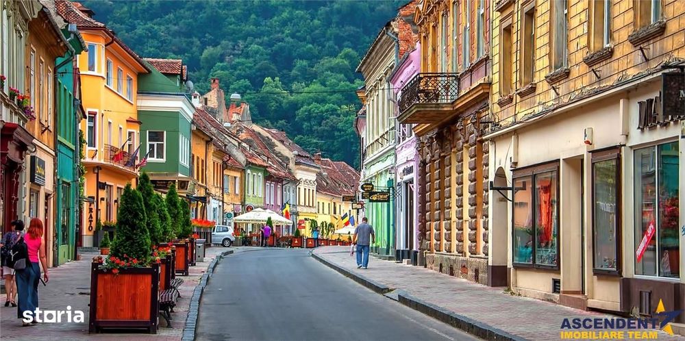 Garsoniera, luminoasa, mobilata si echipata, Centrul Istoric, Brasov