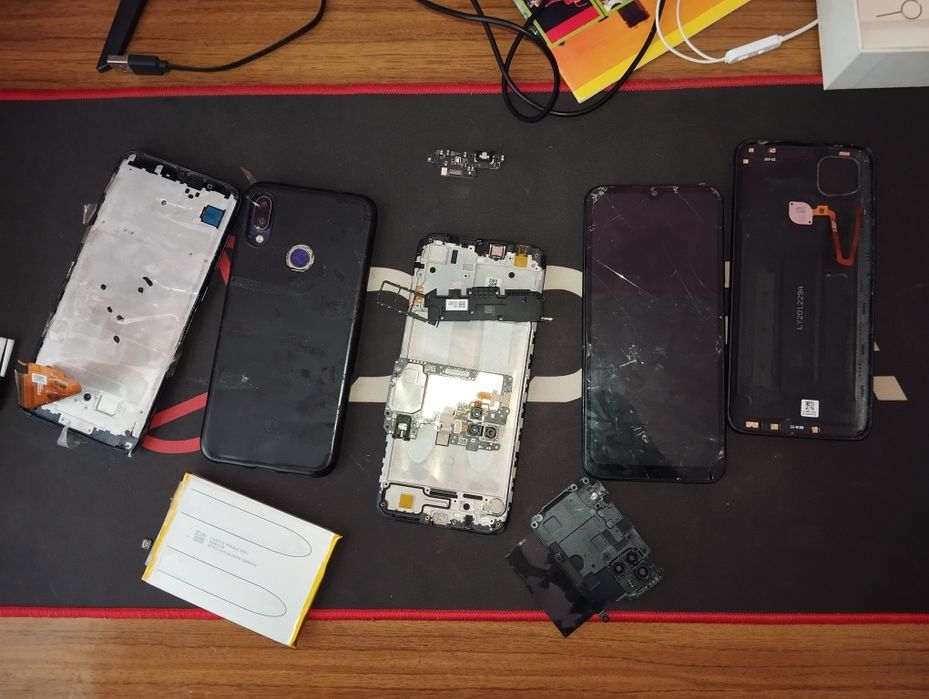 Telefon zapchast redmi note 7 redmi 10a 9c Samsung a70
