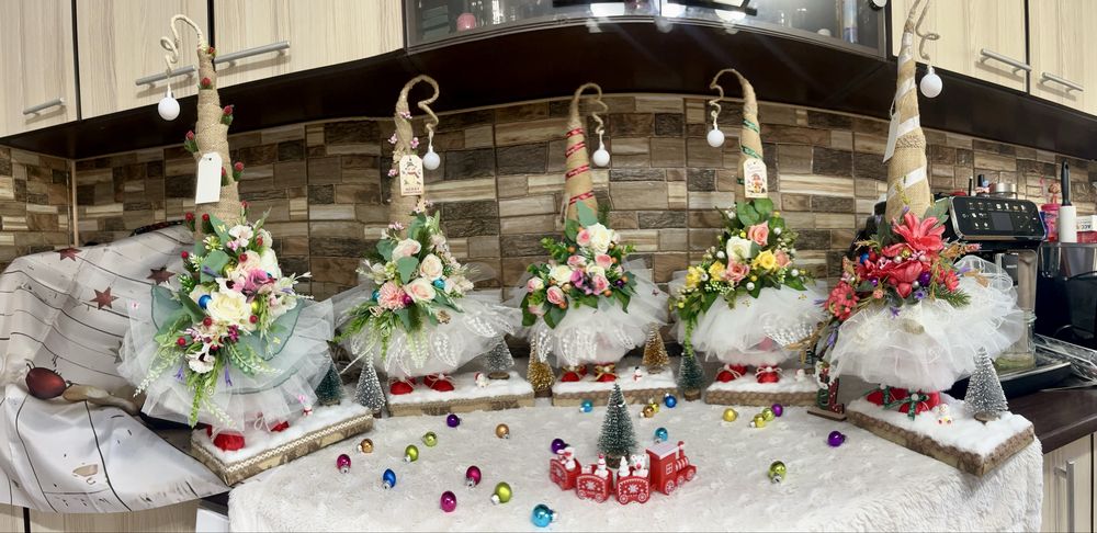 Bradut / Brazi hand made cadou craciun inaltime 55-60 cm