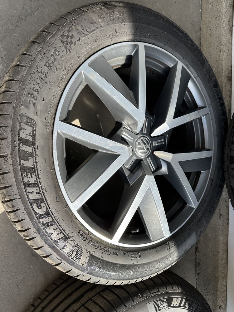 Jante Originale VW Touareg III R-line R20  vara Michelin noi 2023