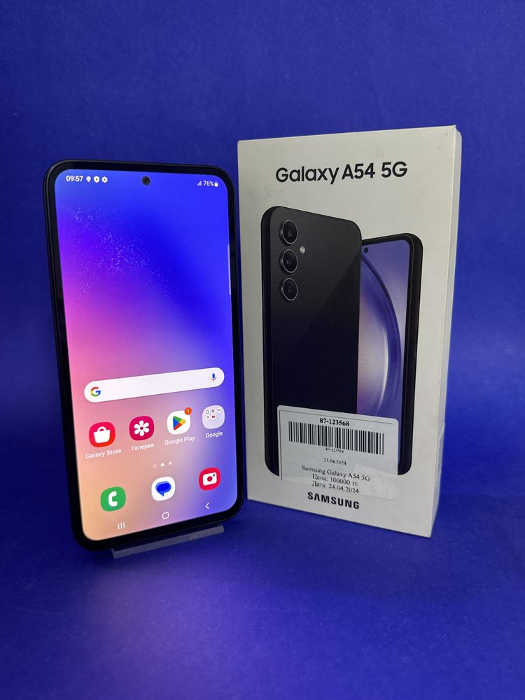 Samsung (Самсунг) A54 5G 128 GB 6 GB. Выгодно купите в Актив Ломбард