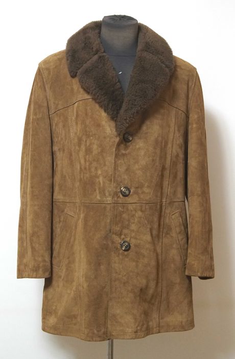 Haina piele intoarsa tip cojoc marimea 27