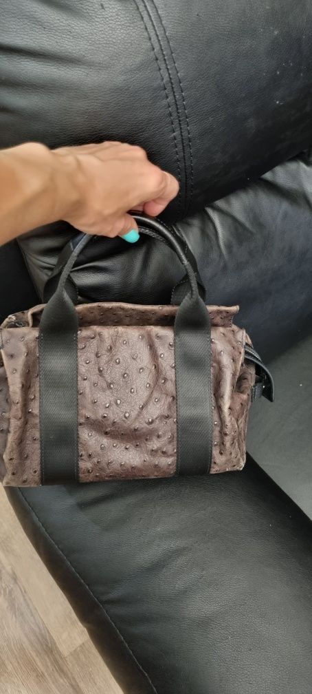 Чанта естествена кожа Daris