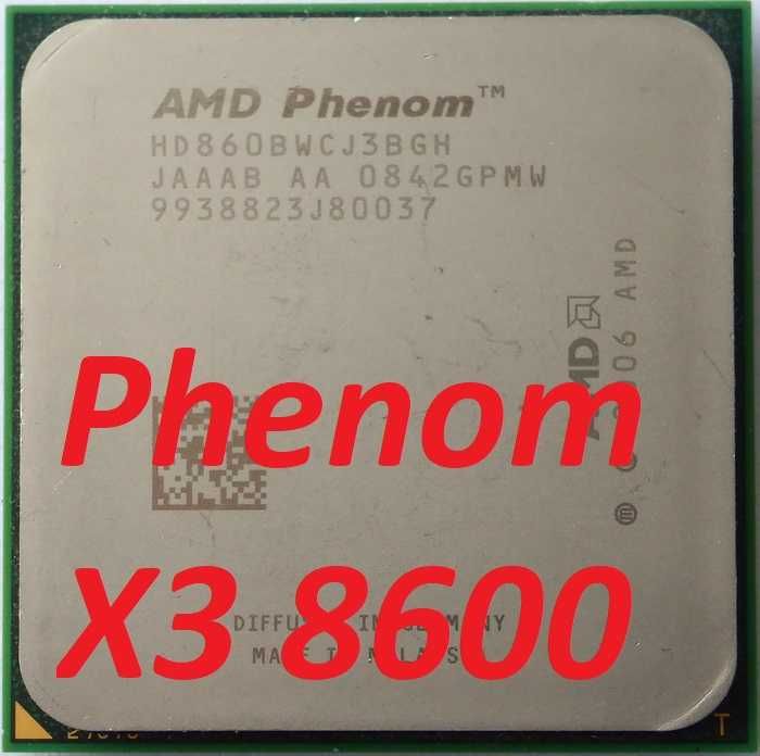 AMD Tripple Core Dual CPU процесори Socket AM2/AM2+ Phenom Athlon