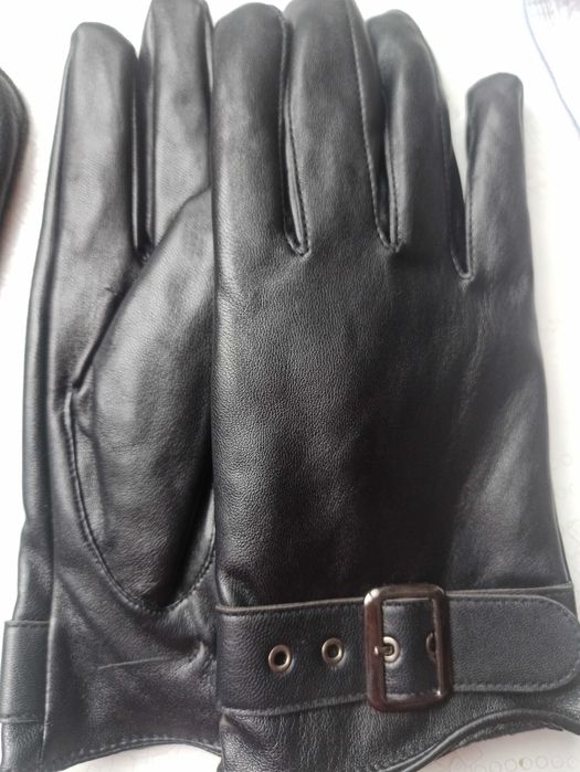 Кожени мъжки ръкавици L