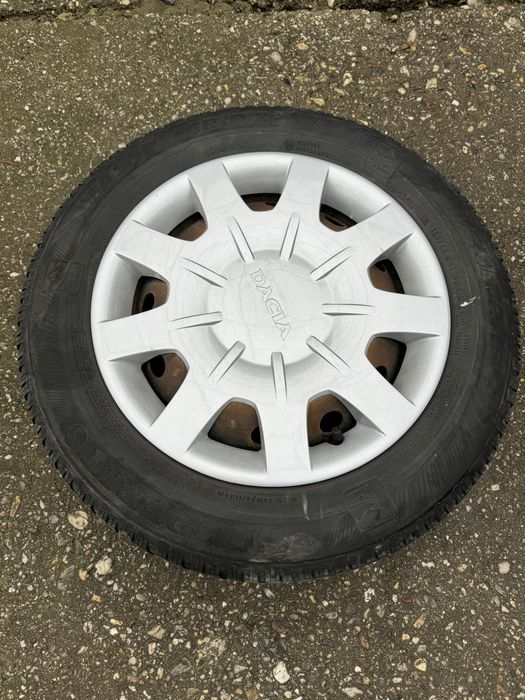 Vând 4 x jante tablă R15 Dacia Logan