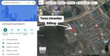 Teren intravilan de vânzare – Comuna Berceni, Str. Miorița, 888 mp!