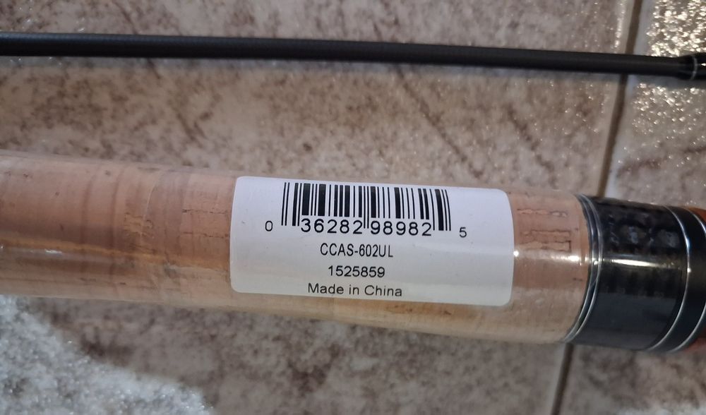 Комплект Abu Zenon 2000SH + CARABUS CASSIOPEIA Abu Garcia 1-7g,1.80 m.