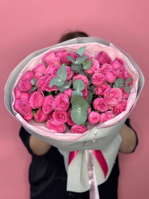 Цветы букеты розы