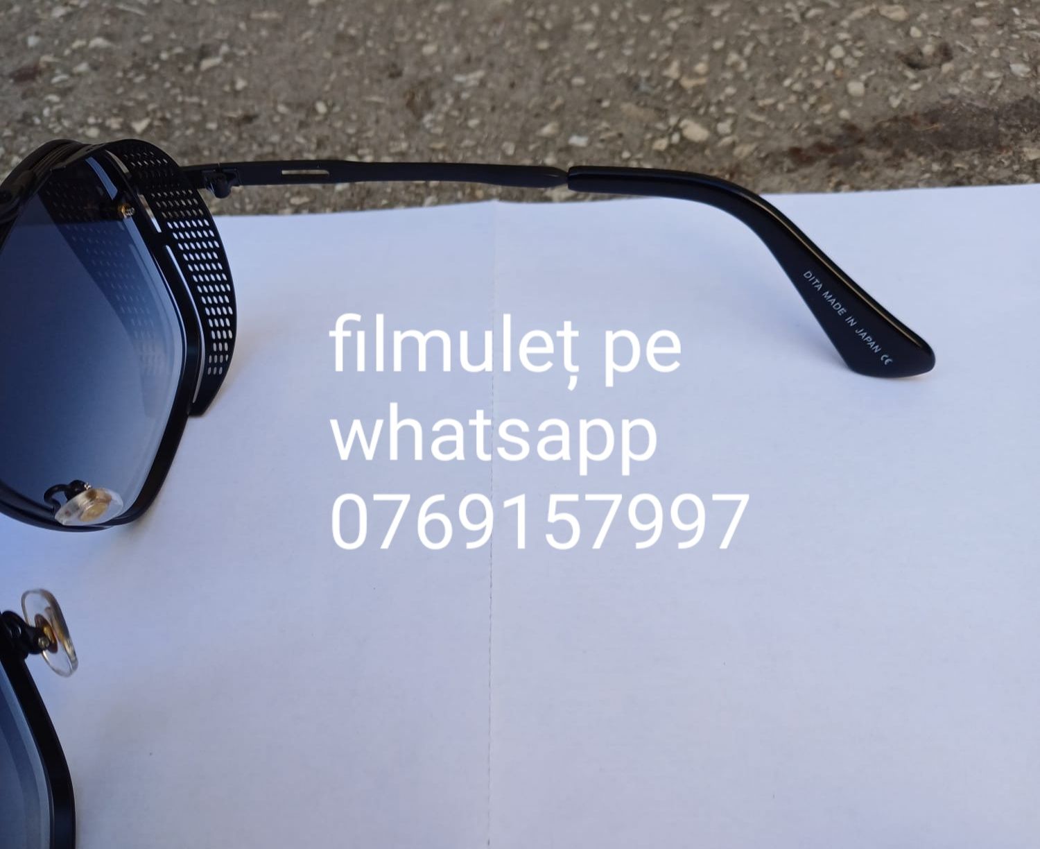 Ochelari de soare Dita D 932 negru