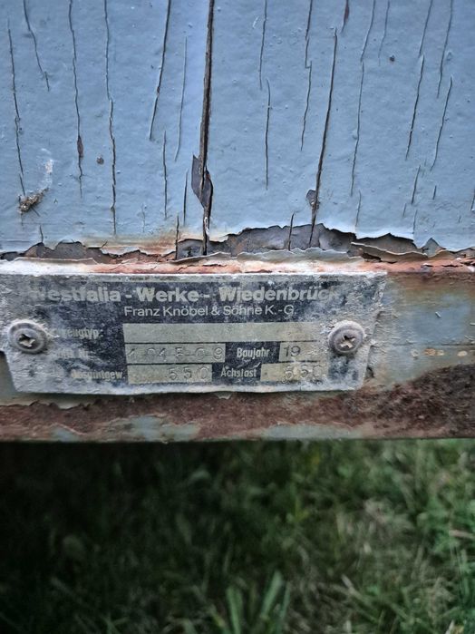 Remorca auto 550 kg