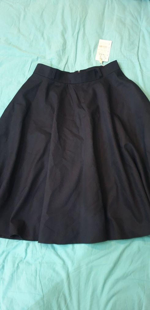 Чёрный темнасиний юбки для школу