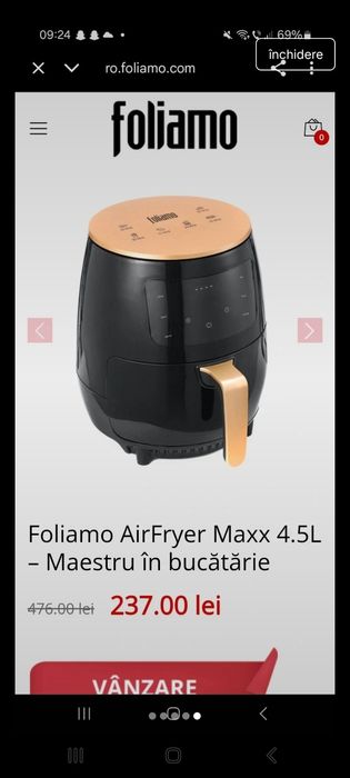 Air Fryer Friptoză