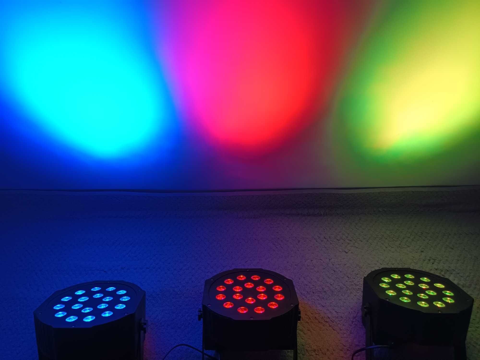 Proiector led 18 jocuri de culori disco, club, petrecere SENZOR SUNET