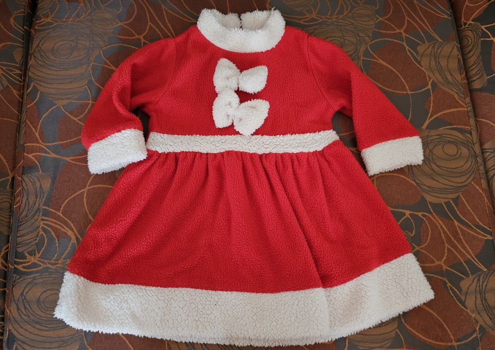 Коледна рокля, комплект