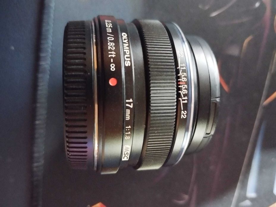 Obiectiv MFT Olympus 17 mm f1.8