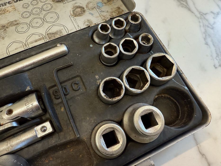 Trusa DOWIDAT Germany 1/2 clichet Tubulare mecanic auto