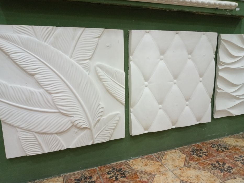 Лепка тяга гипс фибрабитон фасад калонна