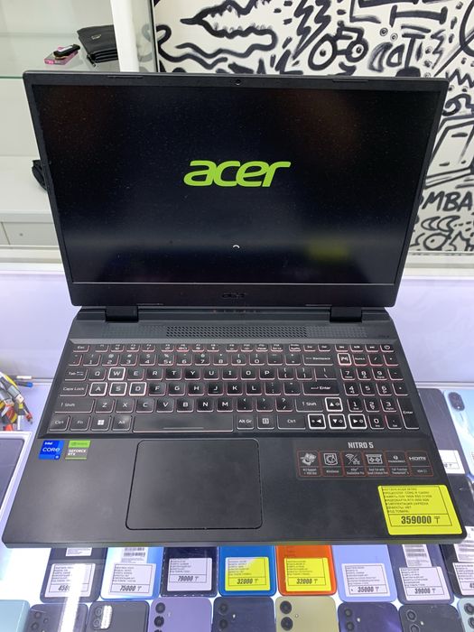 Acer nitro core i5 12450h 16/512gb rtx 4050 6gb