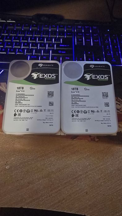 HDD Seagate Exos X18 18TB utilizat