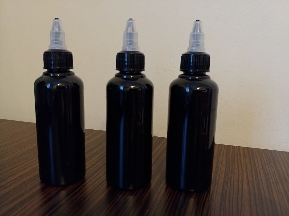 Vopsea cerneala airbrush pt tatuaje temporare NEGRU 100ml