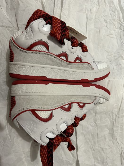 Adidasi Lanvin Curb Red