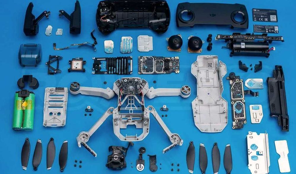 Запчасти на дроны DJI (Mini Air Phantom Mavic Pro Spark Inspire)