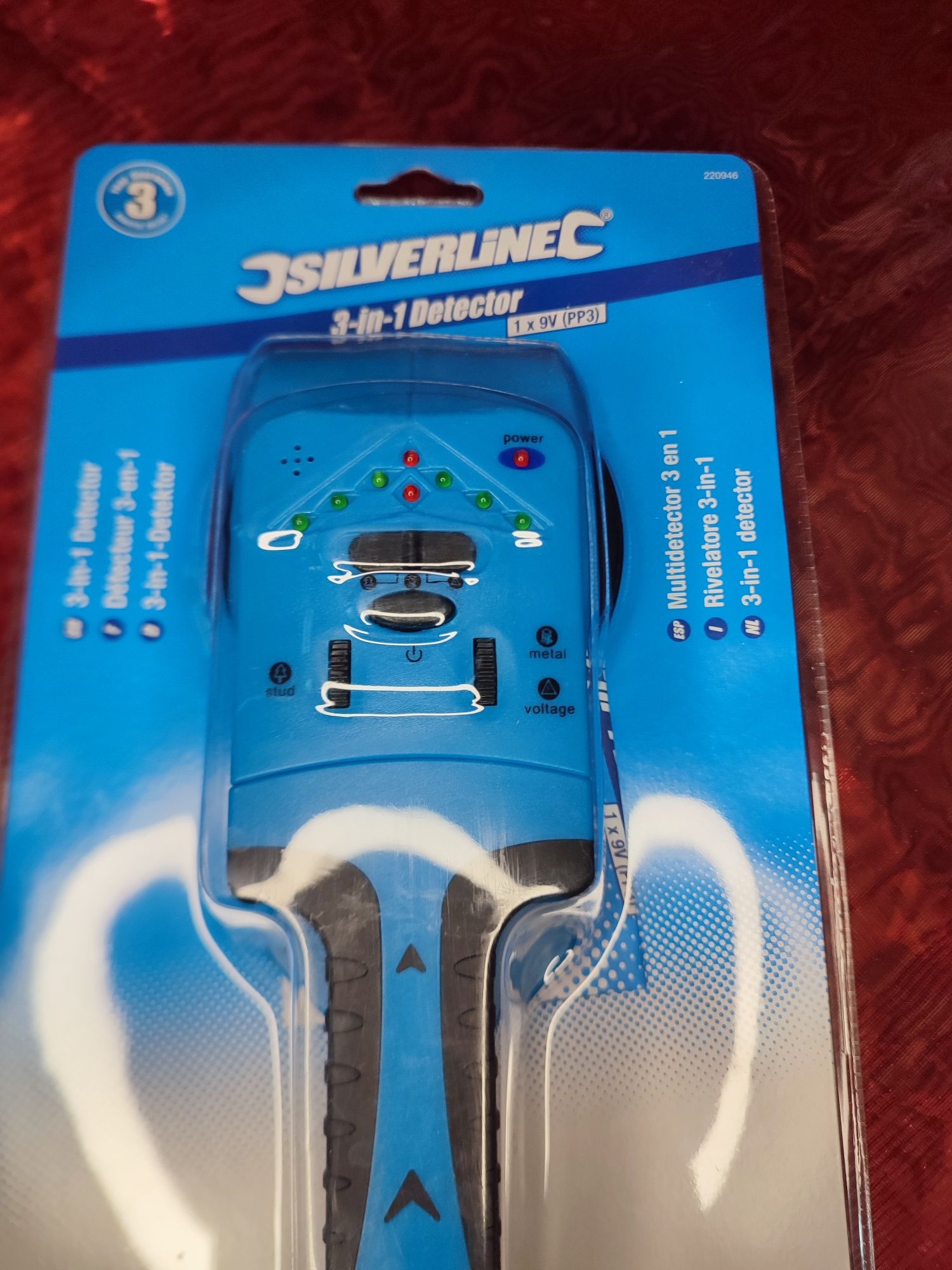 Detector portabil 3 in 1