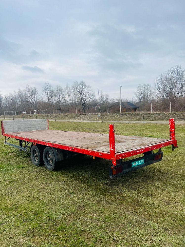 Trailer Muller Mitteltal 2 axe - 10 tone