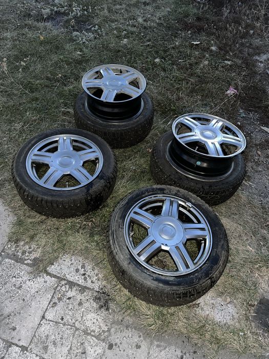 Продам диски торусы 15 с зимней резиной