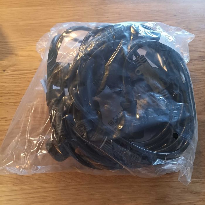 НОВИ! Външни LED парти лампички, 5м, S14, 10 крушки, IP65