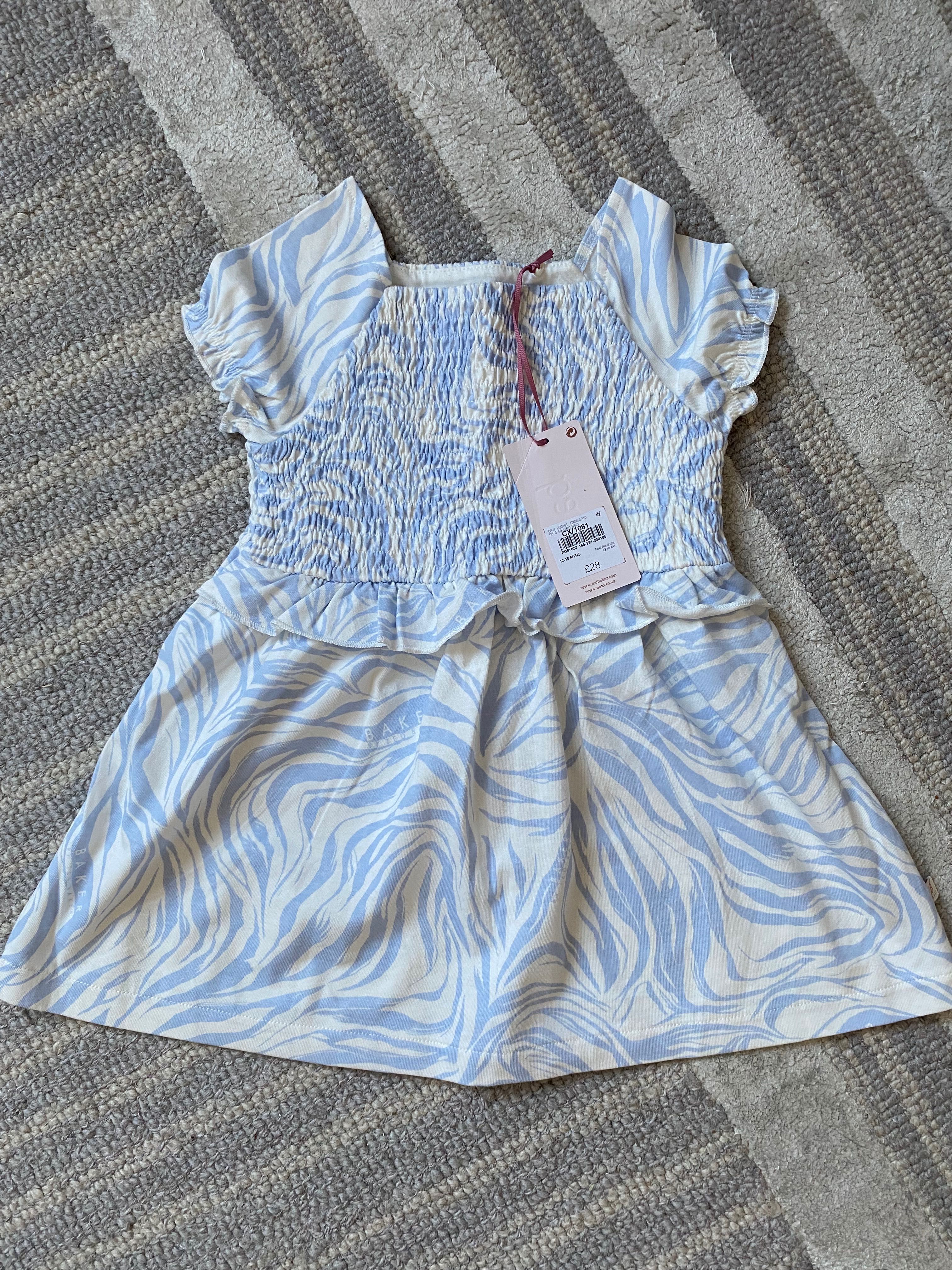 НОВА Детска Рокля Ted Baker 12-18 месеца