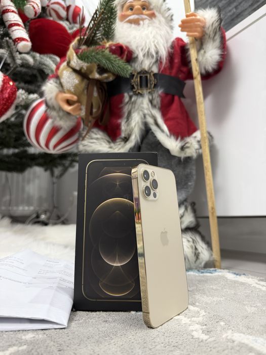 Iphone 12 Pro 128gb / Gold / Neverlocked / Full Box / Acte