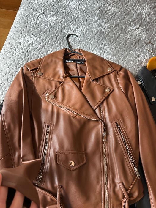 Кожени якета Zara