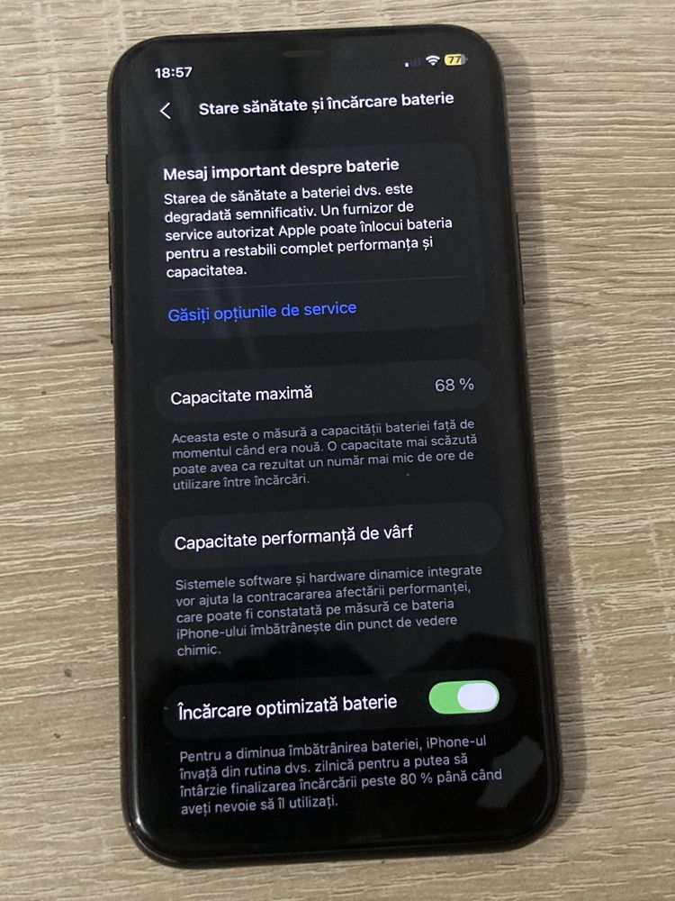iPhone 11 Pro 256GB – funcționează perfect, Face ID OK