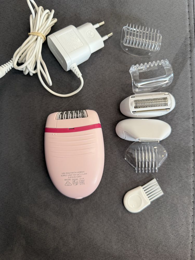 Епилатор Philips Satinelle BRE285/00, Розов