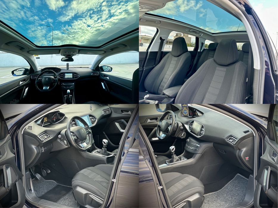 Peugeot 308 SW 1.6 BlueHdi 120Cp 2016 Panoramic Interior Sport