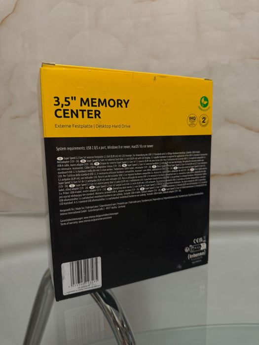 HDD Extern Intenso Memory Center 3.5", 8TB / NOU