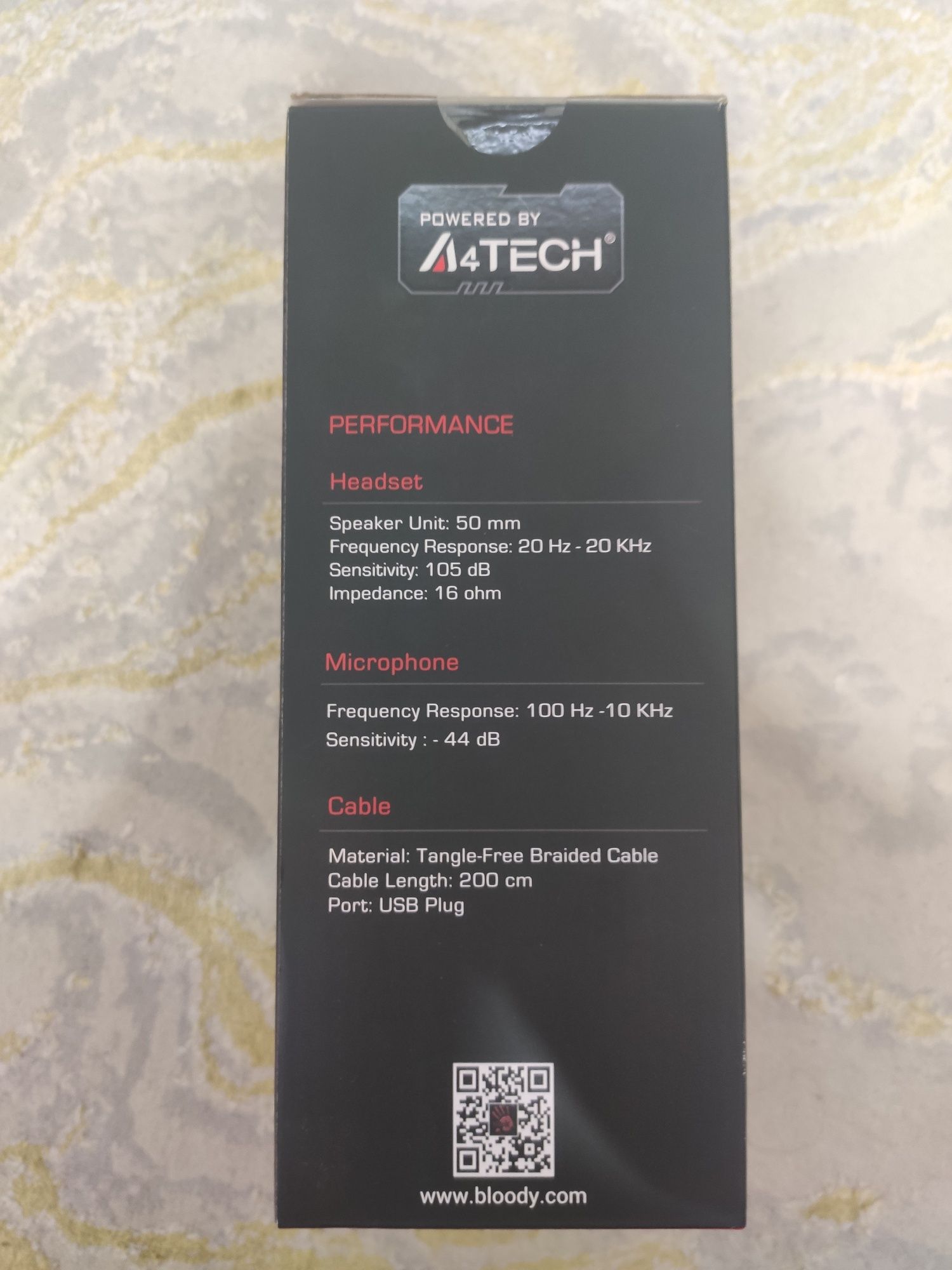 Продается наушник A4tech Bloody G570