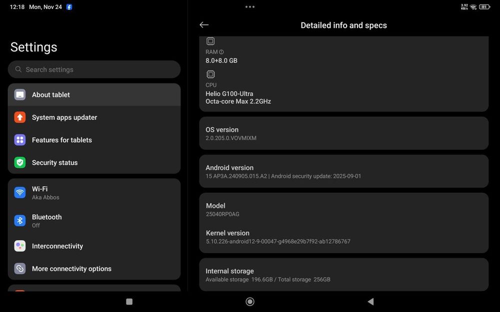 Xiaomi Redmi pad 2 256gb 8+8 New