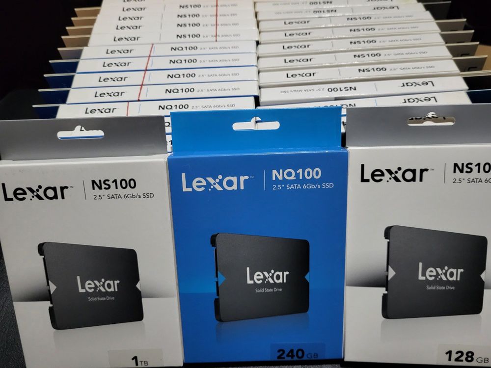 Новые SSD от wchudisk/lexar  128GB/256GB/480