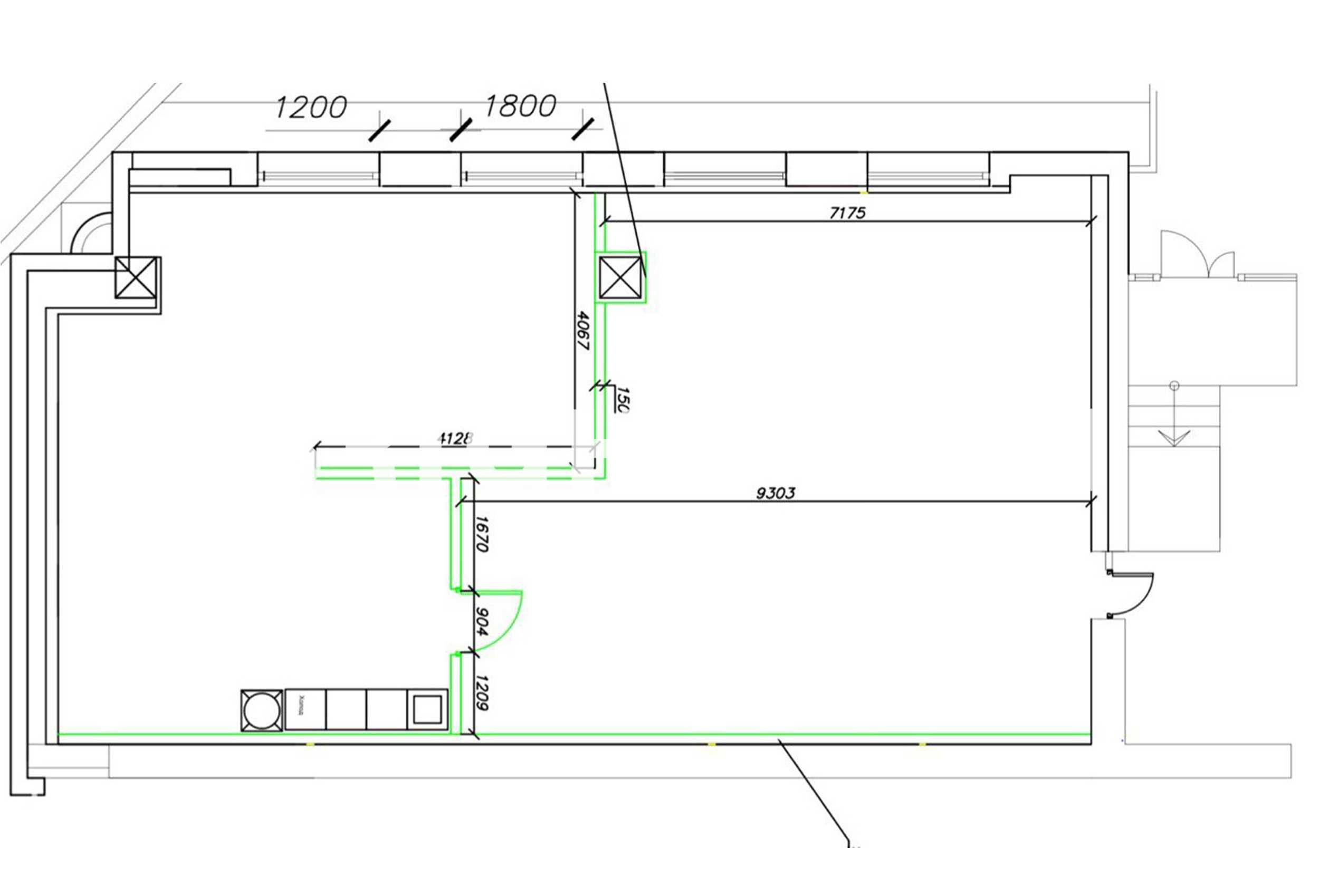 Алатау Гранд - офис 145 м²